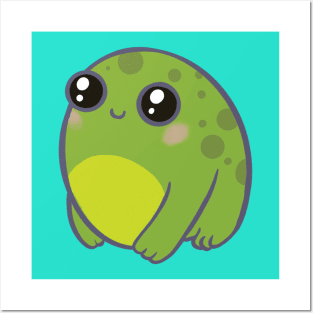 Frog friend Posters and Art